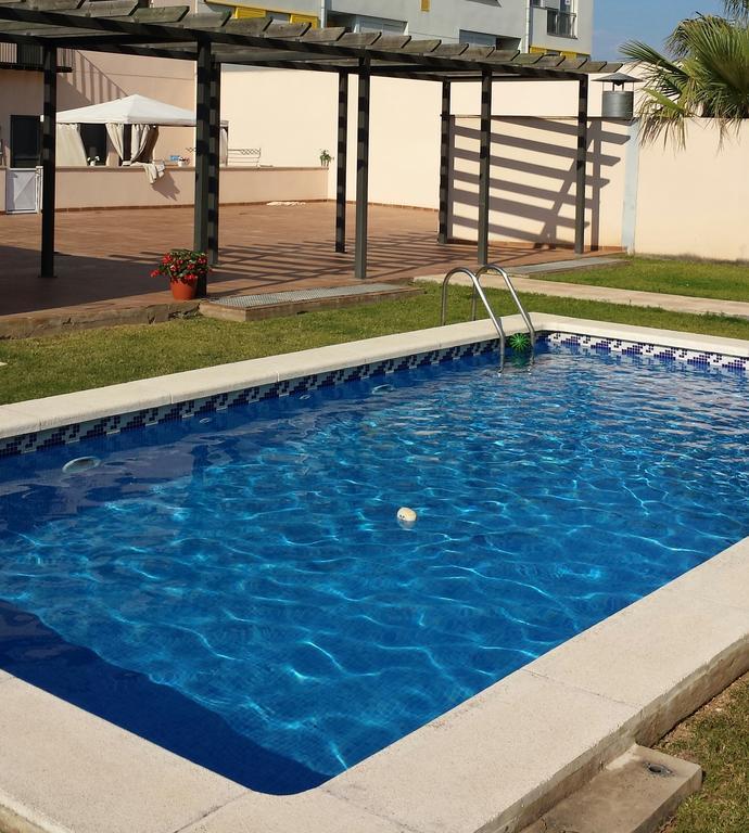 Gran Terraza Con Piscina Apartman Sant Jaume d’Enveja Szoba fotó